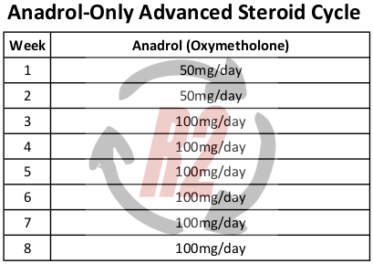 Anadrol only advanced Steroid Cycle full guide